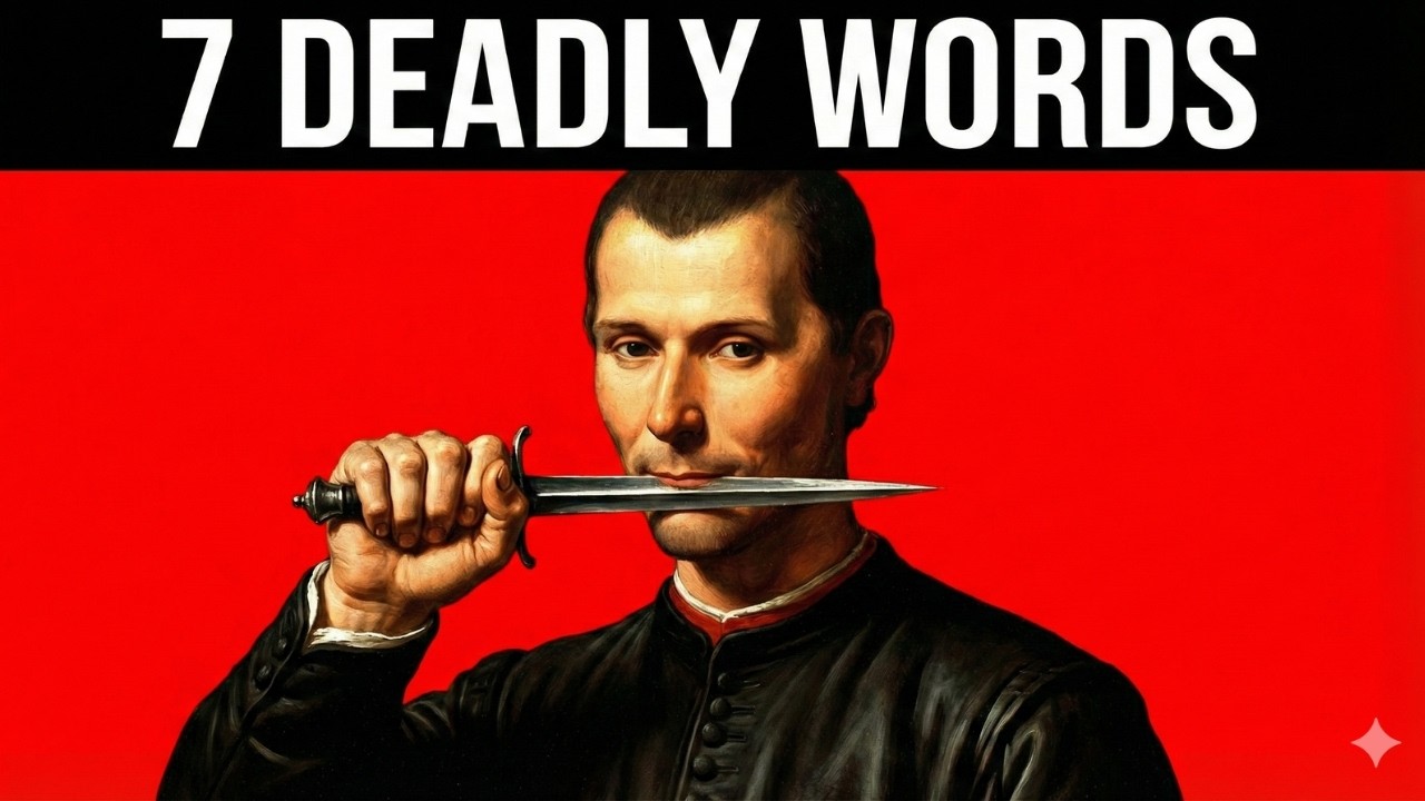 7 DANGEROUS Words You MUST NEVER Speak – Machiavelli