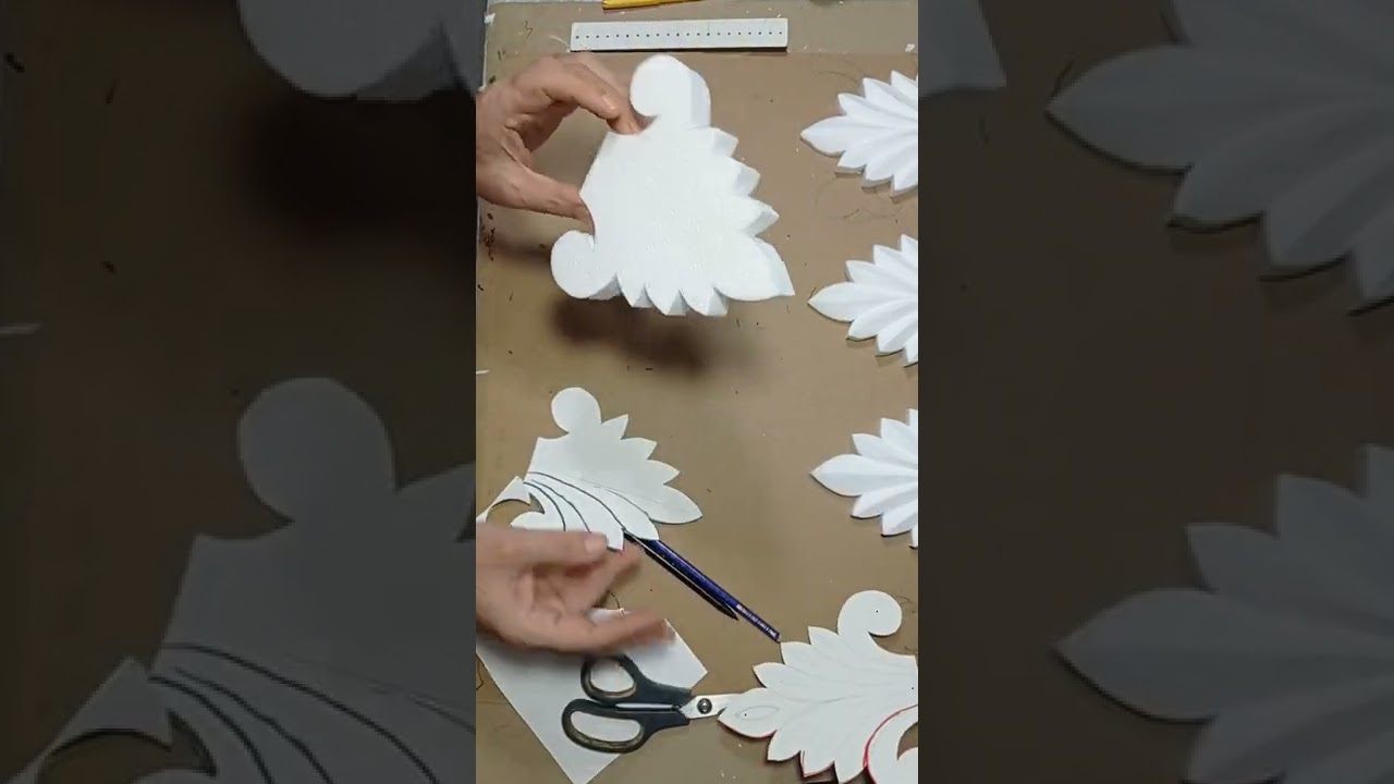 اجمل ديكور كرنيش للمنزل من الفلين  اصنعه بنفسك و بتكلفة قليلة