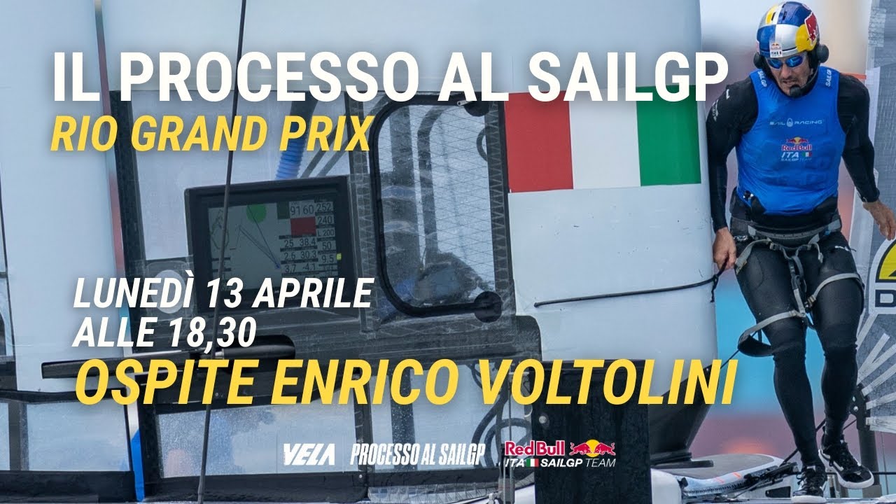 ⁣PROCESSO AL SAILGP #4 Rio Gran Prix: il velista del momento Enrico Voltolini è il super ospite