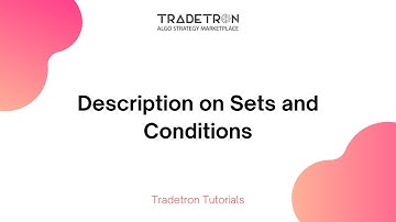 Description on Tradetron