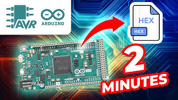 Arduino Kodu .HEX Formatına Dönüştürme (2 Dakikada Öğren!)