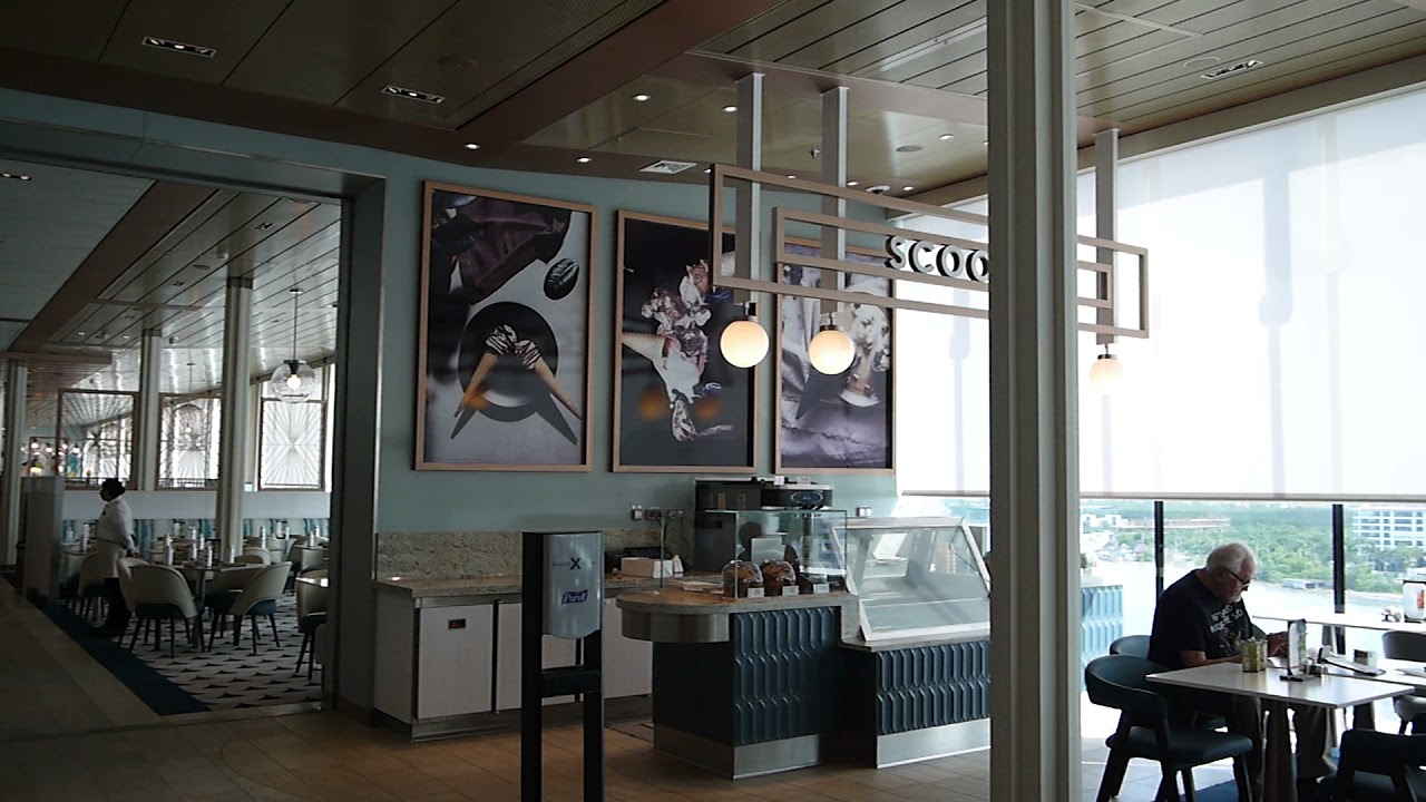 Celebrity Apex Ocean view Cafe YouTube