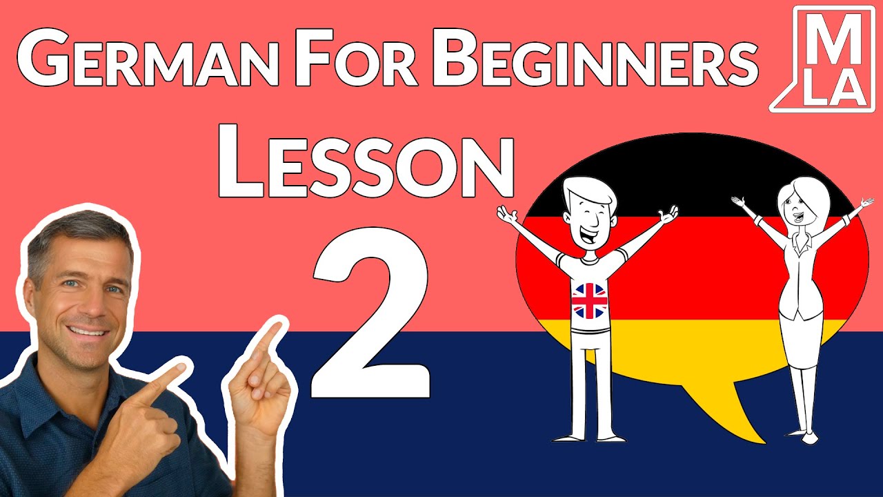 🇩🇪 German for Beginners | A1-A2 | Lesson 2 | Marcus´ Language Academy