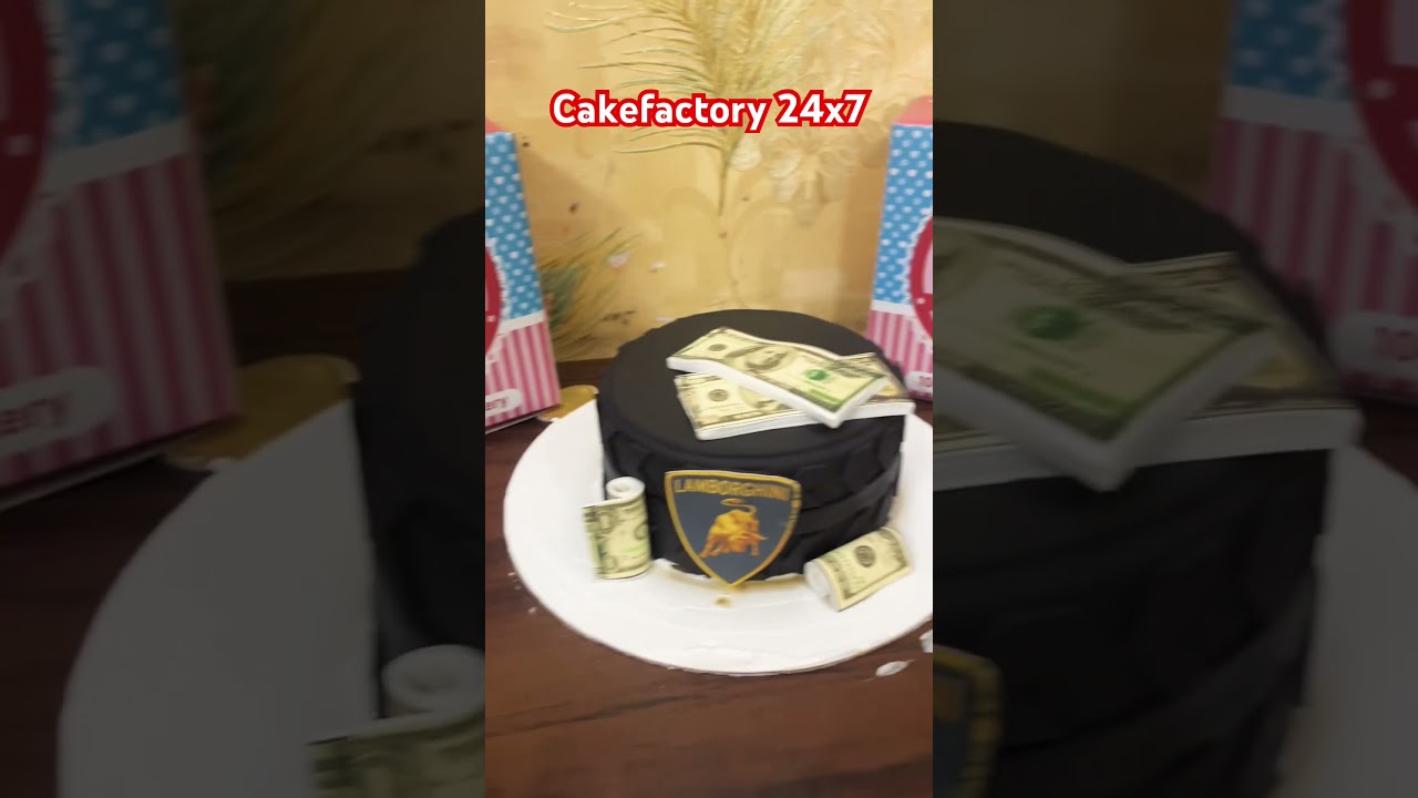 Lamborghini cake 