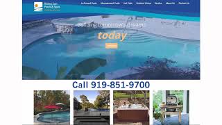 Mamers Swimming Pool Installation and Service Contractors NC Call 919-851-9700