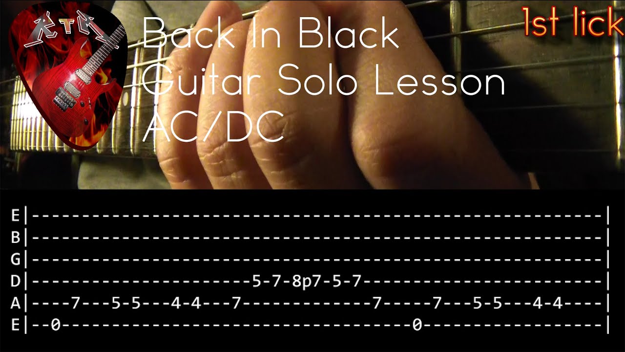 Back In Black Chords & Tabs - AC/DC