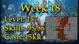Famous Tibia 1 Hour a Day Progression | Week 18 | Demon's Lullaby Profile