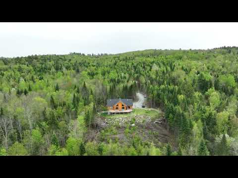 Merrimac Log Homes Sunapee Model - 'Where Nature Meets Comfort' Homepage