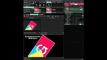 [Resolume plugin] Random Transformer (made with Wire)