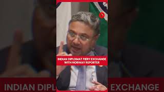 Tense Standoff Between Indian Diplomat Sibi George And Norway-Based Journalist