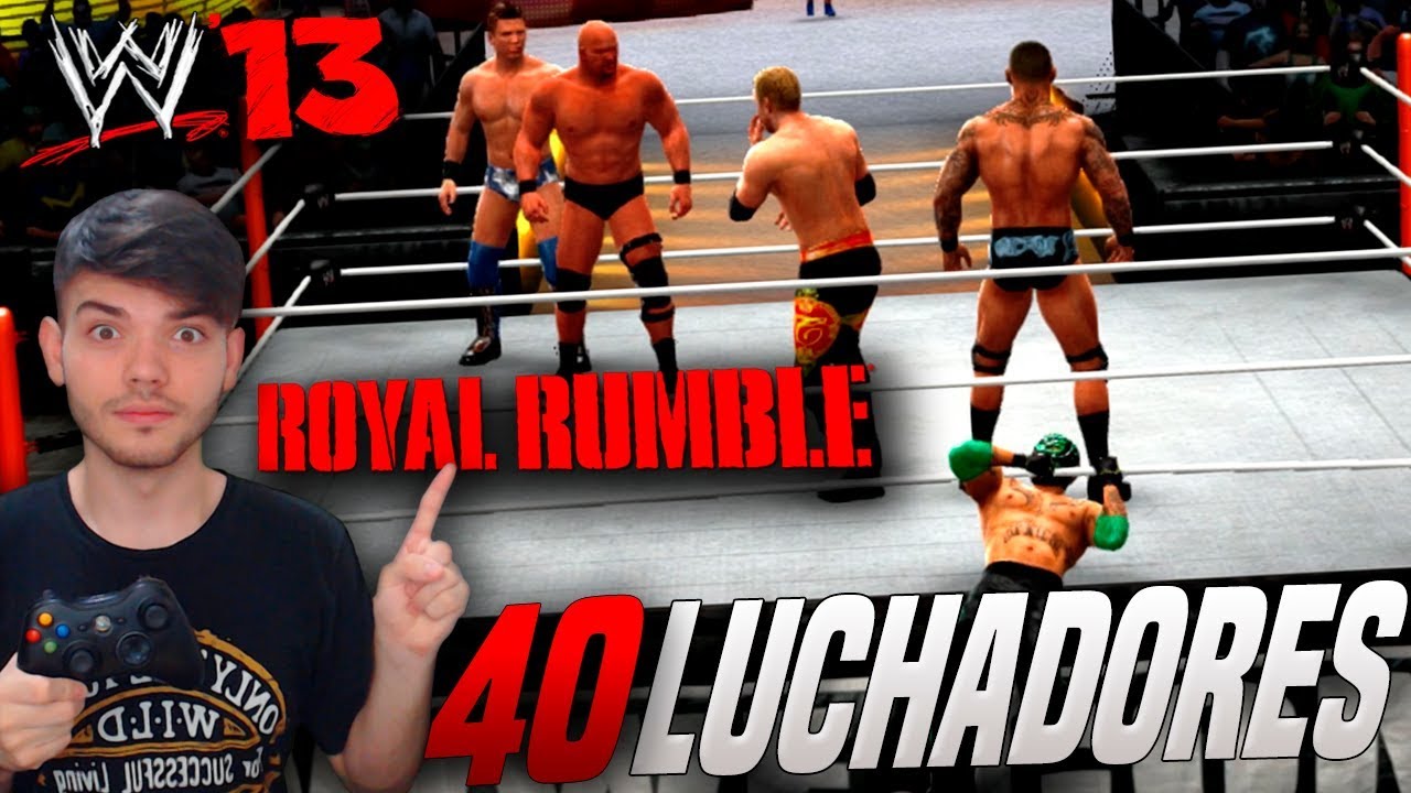UN ROYAL RUMBLE DE 40 LUCHADORES