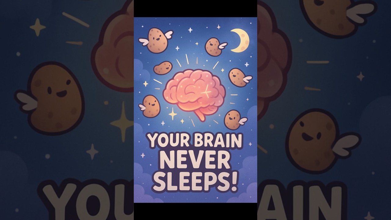 "Your Brain Never Sleeps... Even When You Do! 🧠💤"