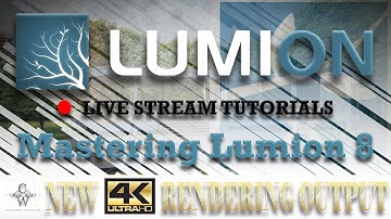 🔴Lumion 8 4K Rendering Output | Lumion Live Stream Tutorials