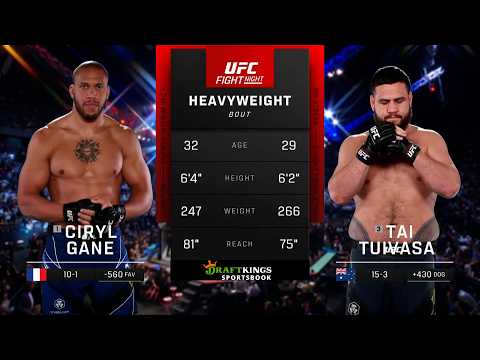 Ciryl Gane vs. Tai Tuivasa | FULL FIGHT | UFC 209
