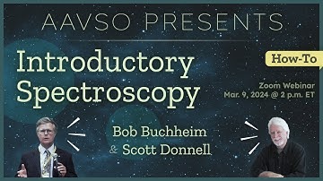 Backyard astronomical spectroscopy with Bob Buchheim & Scott Donnell