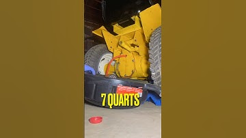 #hydrostatic #transmission #cubcadet #123 #internationalharvester 7 quarts #oil #maintenance #reels
