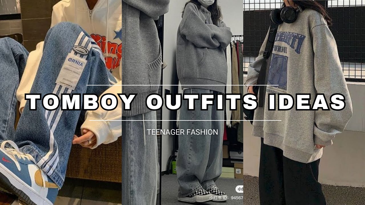 Tomboy Outfits Ideas🍓🦋
