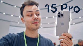 Iphone 15 & 15 Pro: Ich Konnte Es Ausprobieren!
