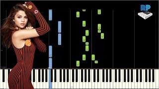 Selena gomez - it ain't me synthesia piano tutorial