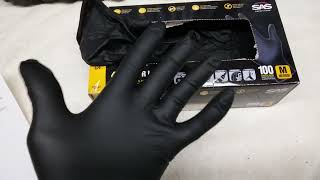 Review: Raven Powder Free Nitrile Disposable Gloves | 7 Mil - Med | Latex Free