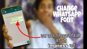 Change Whatsapp Font (Without Root) | Latest Trick 2018 | YouBot