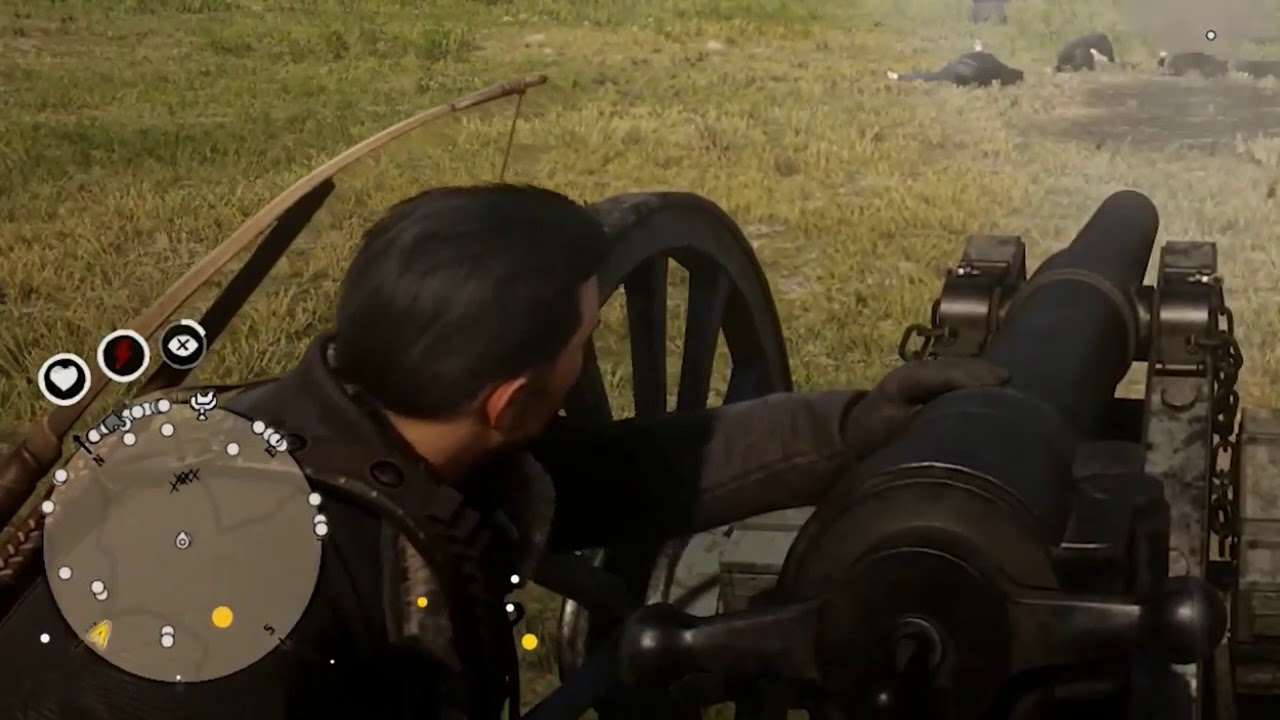 Red Dead Redemption GATLING GUN YouTube
