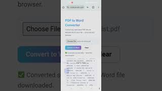 Convert any text-based PDF into an editable Word (.doc) file — all in freetoolconvert.com screenshot 4