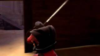 Demoman charge demonstration