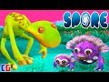 Spore #2 Создал САМОЕ БЕЗОБИДНОЕ СУЩЕСТВО и ВСТРЕТИЛ СМЕШАРИКОВ Игра про Эволюцию СПОР от Cool GAMES