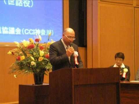 H22建設ステーション技能者の表彰　優秀技能者賞受賞者代表挨拶