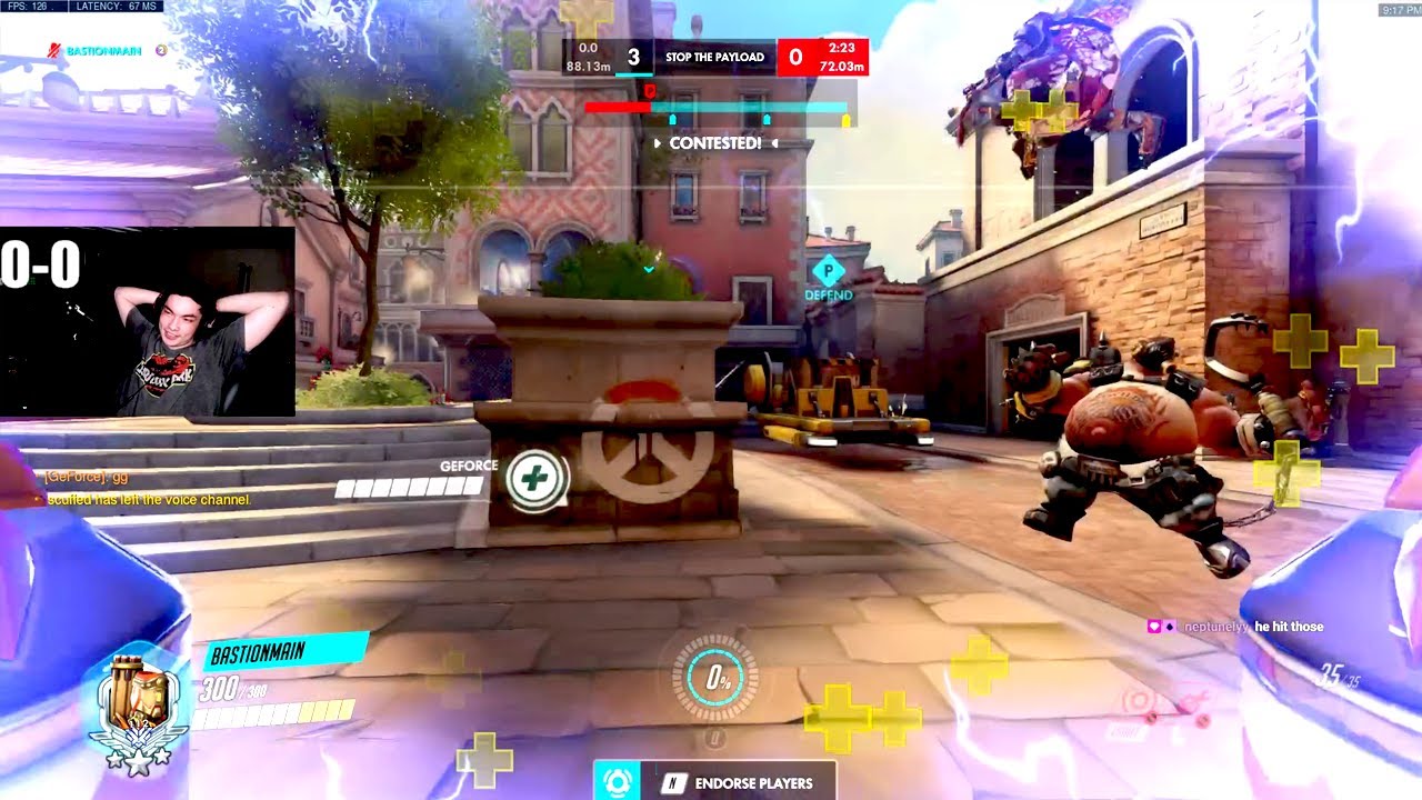 POTG! INSANE NANO BASTION - TheBasti0nMain! OVERWATCH GAMEPLAY SEASON 28 TOP 500