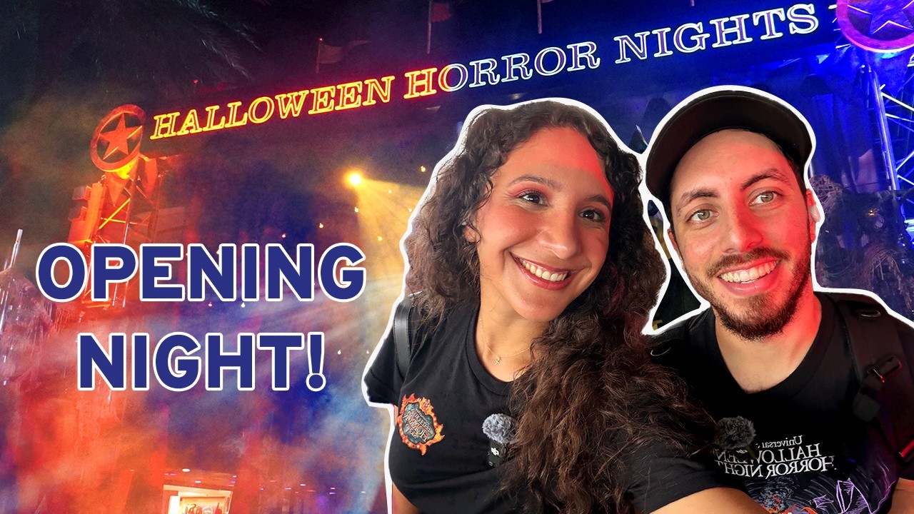 Can We Do ALL 10 Haunted Houses in ONE Night?! | HHN 35