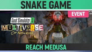 Goat Simulator 3 Multiverse Of Nonsense - Event - Snake Game - How To Reach Medusa