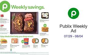 Publix Weekly Ad 07/29 - 08/04