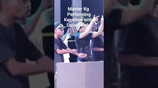 Master Kg on Stage with Dalom Kids