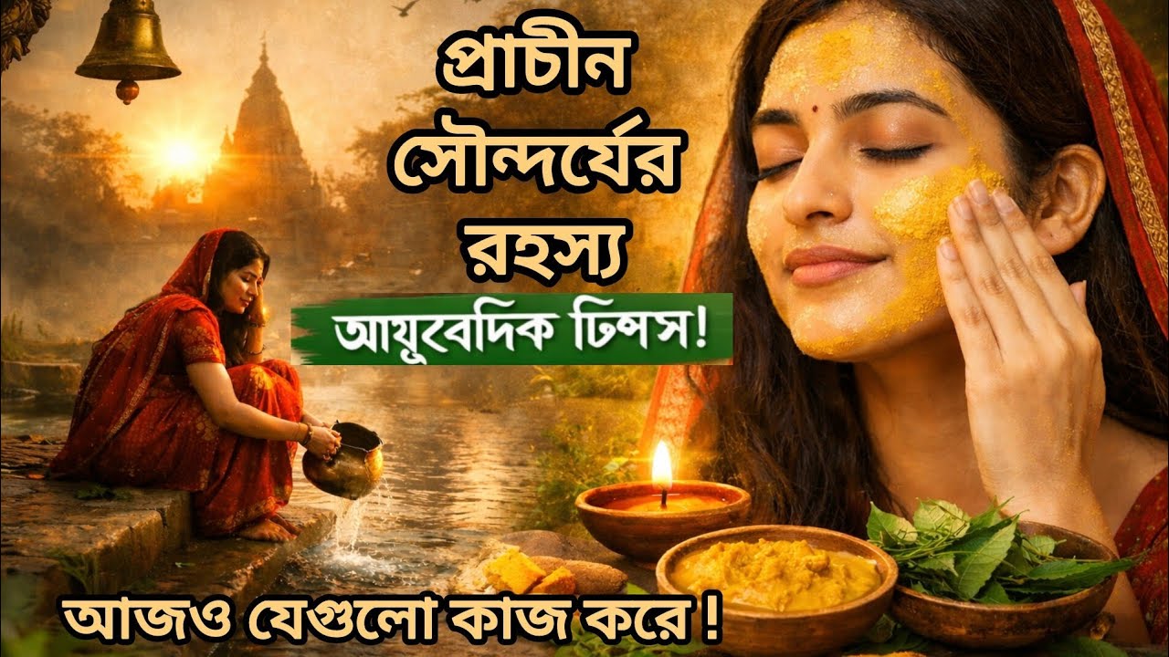 ত্বক উজ্জ্বল করার আয়ুর্বেদিক প্রাচীন উপায় 🌿 | Ancient Ayurvedic Beauty Secrets ||