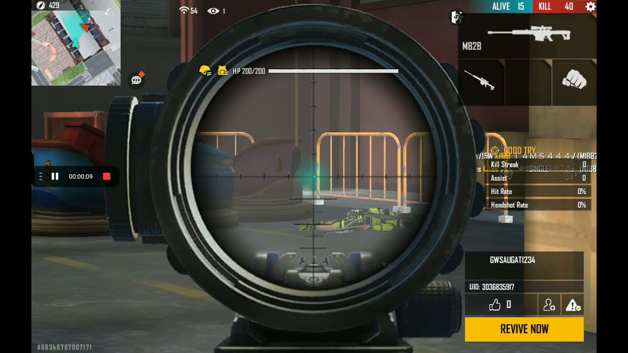 Double sniper hacker 😭😭😭😭😭