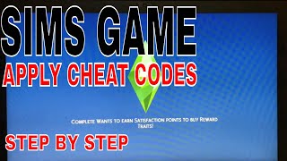✅ How To Apply Cheat Codes In Sims Game 🔴 screenshot 1