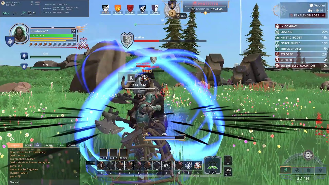 Crowfall Ranger PVP 1v3 Noobs