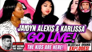 🚨Jaidyn Alexis & Karlissa GO LIVE With the Kids! 👀 Are They About to EXPOSE Blueface?