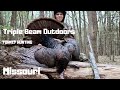 Turkey Hunting! Big Missouri Gobbler!