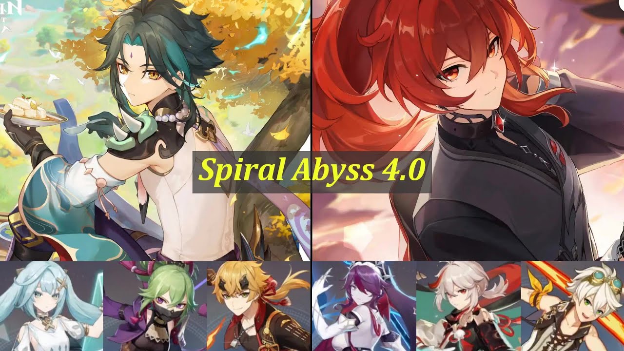 Genshin Impact Spiral Abyss 4.0 Xiao The Anemo Carry and Diluc Melt Team