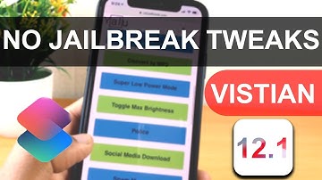 iOS 12.1 Jailbreak : Jailbreak Tweaks without Jailbreaking