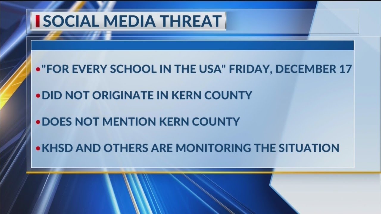Local school districts respond to threats trending on TikTok - YouTube