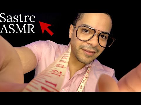 ASMR Español Sastre Roleplay Midiendote La Cara y Cuerpo Para Un Nuevo Año Para Domir