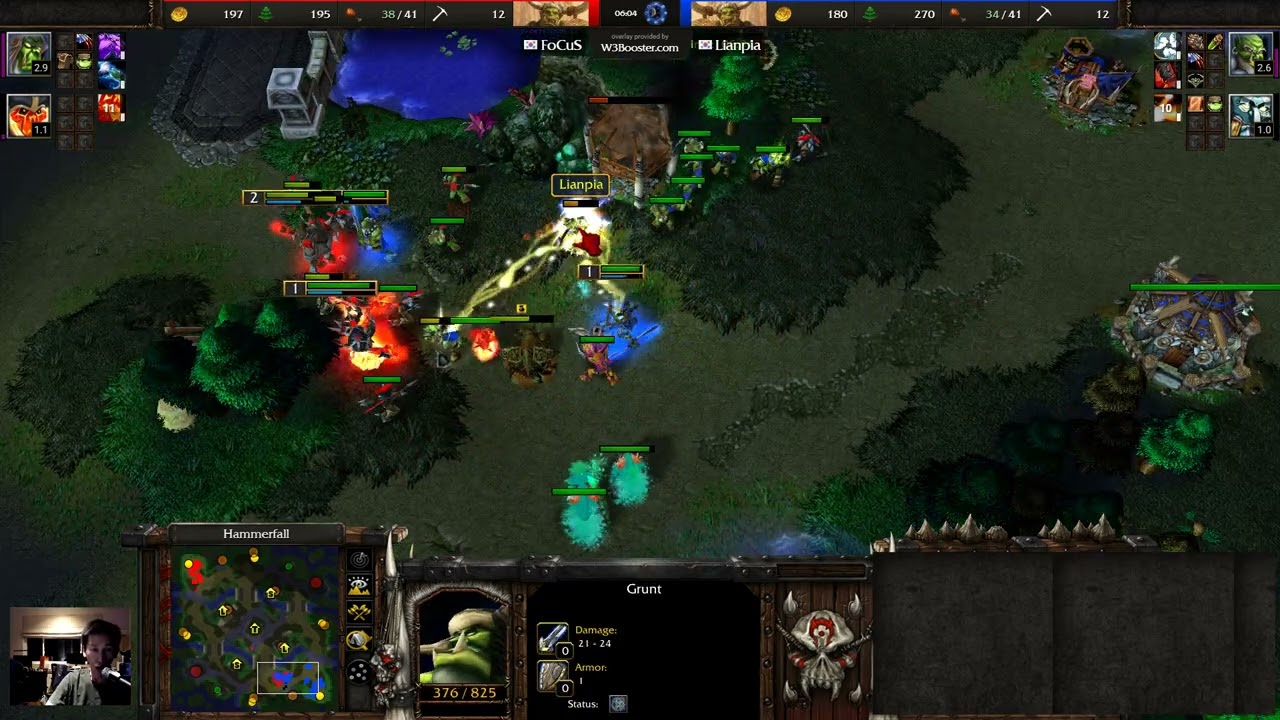 Лин (ORC) против ФоКуС (ORC) - Рекомендуемый матч - Лига Дельфинов - WC4367