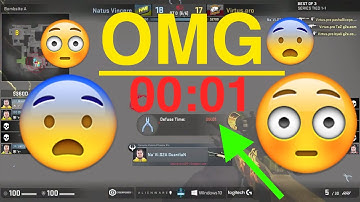 INSANE NINJA DEFUSE - Virtus Pro vs  NaVi Mirage Map 3 | ESL One New York 2016 | Grand Final 1