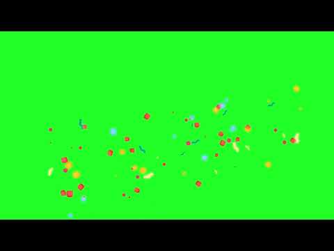 Colorful Confetti 🎊 Green Screen Effect | Party Celebration Overlay | Birthday 🎉 Confetti Animation