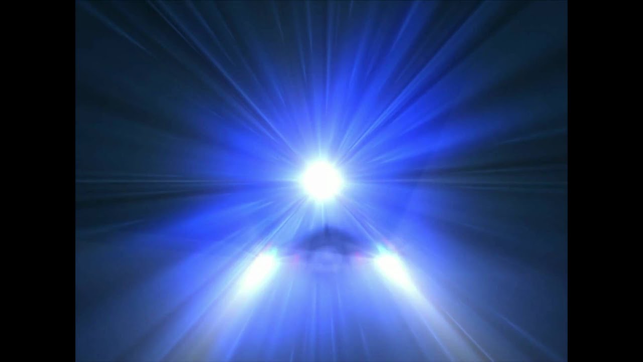 star trek Raven class flies through transwarp corridor