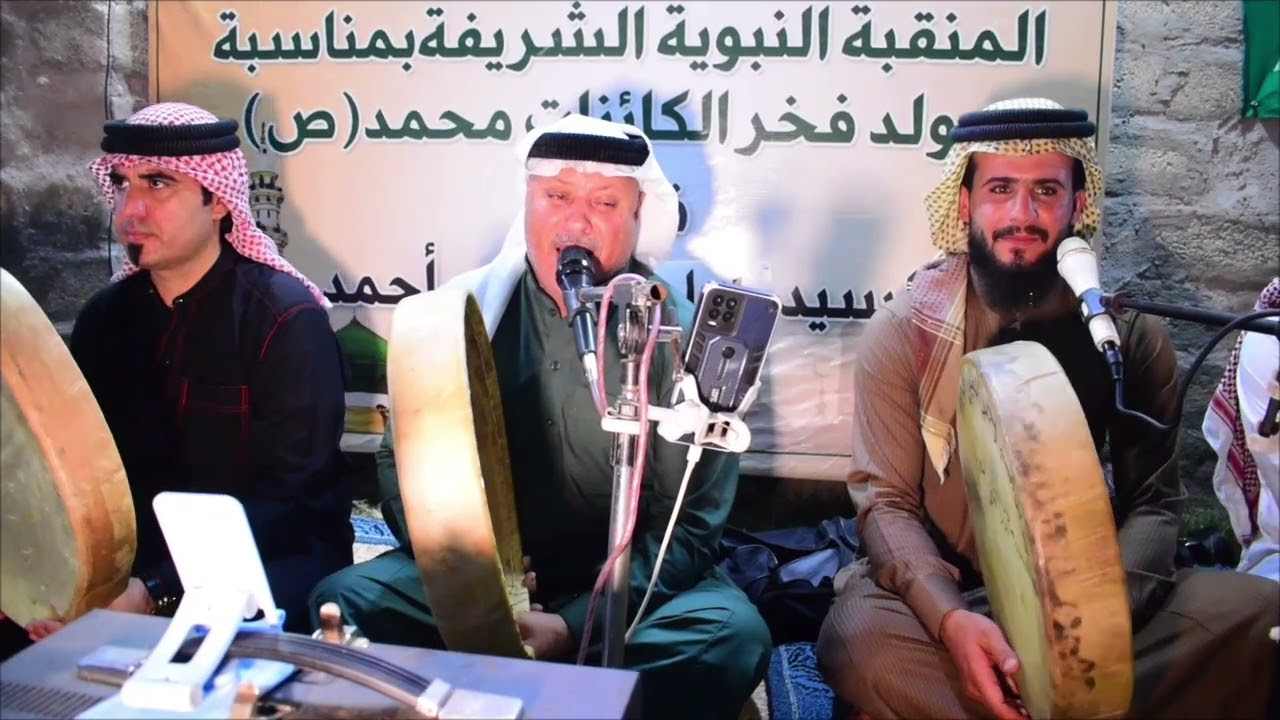  عملاق الموصل المداح السيد محمود الفتحي المعماري/مولد في دار السيد بلال المعماري في قرية عمار كبر